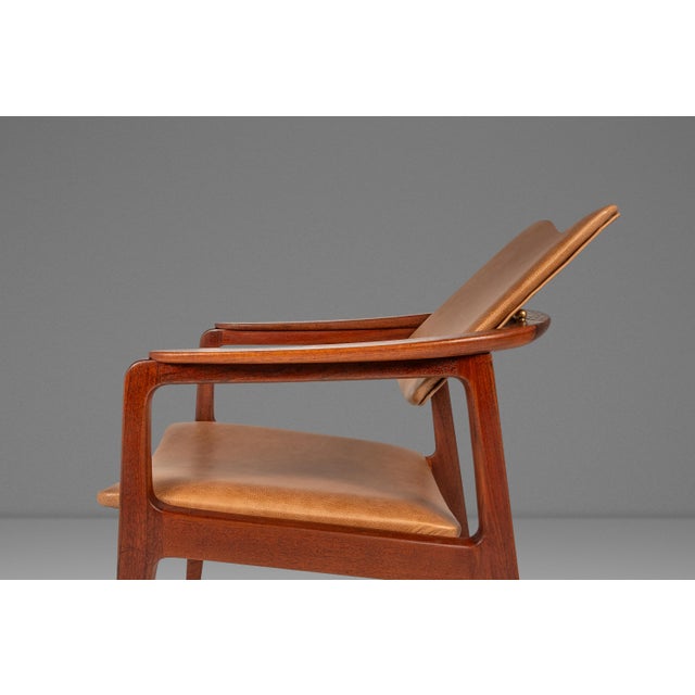 Rare Model 132 Accent Chair by Sigvard Bernadotte for France & Son France & Daverkosen Sold by John Stuart, Denmark, C. 1953 For Sale - Image 10 of 18