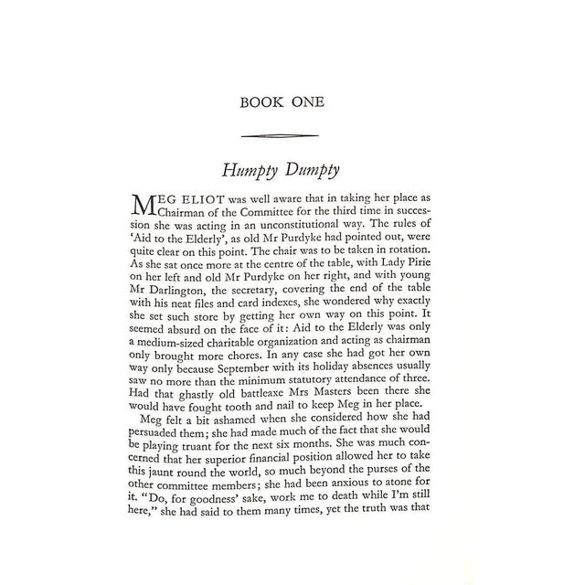 1950s "The Middle Age of Mrs. Eliot" 1958 Wilson, Angus For Sale - Image 5 of 5