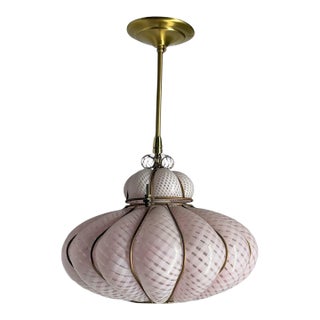 1950s Murano Glass Celling Lamp For Sale