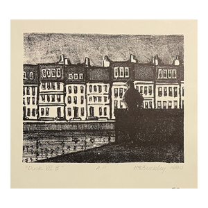 1980 Harry Buckley Dusk European Lithograph
