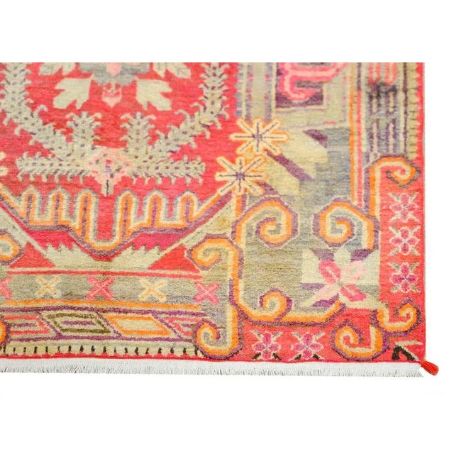 Early 20th Century Central Asian Khotan Rug For Sale - Image 10 of 13