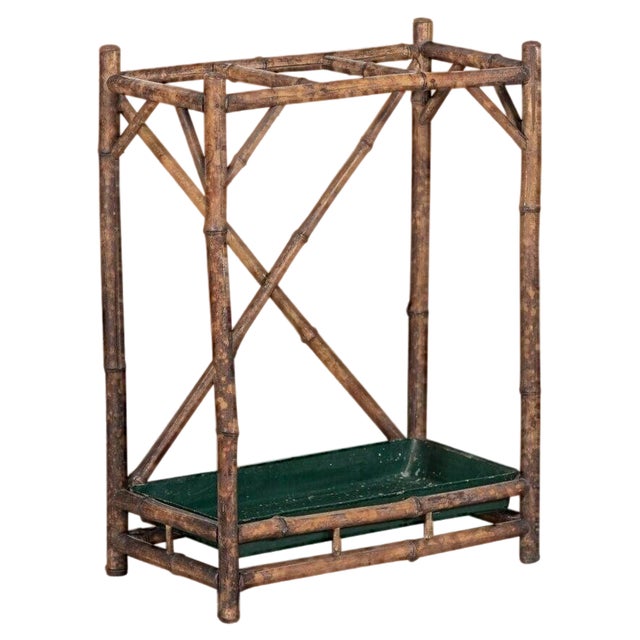 19th Century English Bamboo Stick Stand For Sale