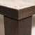 Gray 1970s Brutalist Coffee Table with Travertine Top For Sale - Image 8 of 9