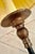 1940’s Heavy Vintage Spanish Revival Tripod Floor Lamp With Ornate, Hand-Forged Wrought Iron & Bronze Scrollwork For Sale - Image 11 of 12