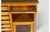 Vintage English Filing Cabinet with Roll-Top and Glass Cabinets For Sale - Image 10 of 11