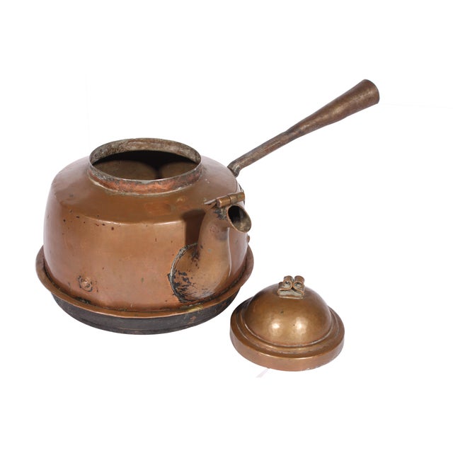 Antique Hammered Copper Tea Kettle Chairish