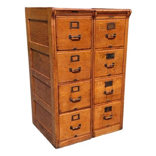 Antique Yawman and Erbe File Cabinets Rochester Ny For Sale