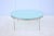 Vintage Minimalist Nicos Zographos Round Glass and Stainless-Steel Coffee Table For Sale - Image 13 of 13