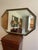 1970s-80s Large Beveled Octagonal Wall Mirror, Edward Art Products For Sale - Image 4 of 14