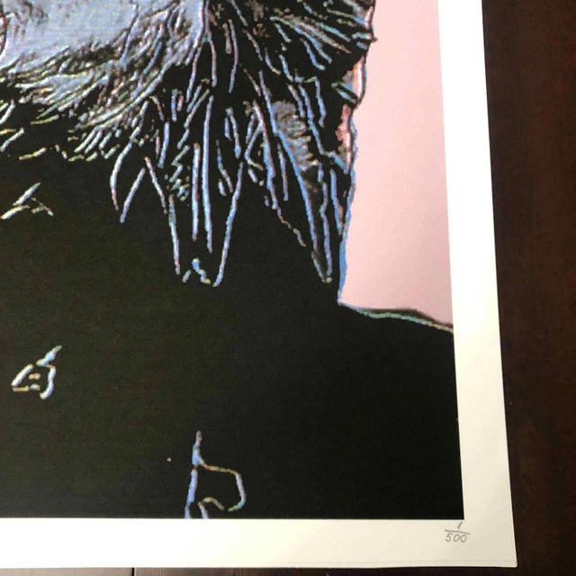 Black 1990s After Andy Warhol "Bald Eagle" Lithograph For Sale - Image 8 of 11