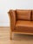 Vintage Danish Two Seater Sofa in Cognac Leather with Oak Frame For Sale - Image 9 of 11