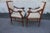 Early 20th Century Early 20th Century Pair of Italian Louis XV Side, Fireside, Armchairs with New Upholstery For Sale - Image 5 of 7