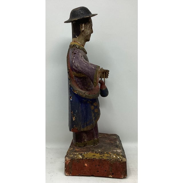 Bulto's are carved images of a Saint in wood made in the Southwestern United States and Latin America in the 18-19th C....
