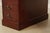 English Green Leather Top Mahogany Executive Desk For Sale - Image 12 of 18
