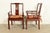 Antique Chinese Carved Rosewood Armchairs With Mother of Pearl Inlay, Circa 1890s For Sale - Image 12 of 15