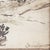 A graphic sheet depicting a rural landscape, executed in pen and ink. The composition unfolds along a winding canal...
