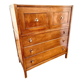 1960s Drexel Heritage Artistry Highboy Dresser For Sale
