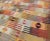 Turkish Colorful Vintage Turkish Kilim With All-Over Latching Design & Geometric Shapes For Sale - Image 3 of 13