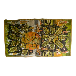 Mid Century Modern Aubusson Tapestry Astre by Jean Claude Bissery