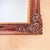 Rococo Vintage Carved Wood Mirror, Rococo-Style, Hand-Finished Gilt Frame, Beveled Glass For Sale - Image 3 of 11