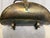 Vintage Hollywood Regency 19" Hammered Brass Log Holder With Lion Heads and Claw Feet For Sale - Image 10 of 12