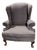 Late 20th Century Traditional Upholstered Armchair For Sale