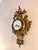 Rococo Antique French Victorian Neo-Rococo Wall Clock, 1830 For Sale - Image 3 of 8