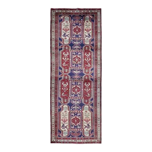 1960s Blue Vintage Oriental Rug