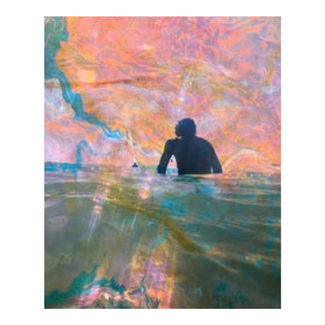 “Zen Den” — Original Marbled Photo Test Print | 28" X 40" For Sale