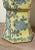 Early 20th Century Chinoiserie Canton Yellow Hexagonal Vase For Sale - Image 5 of 12