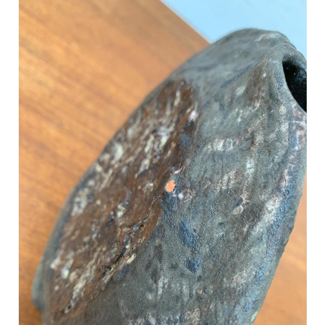 Vintage German Studio Pottery Vase, 1984 For Sale - Image 16 of 18