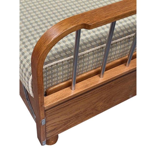 Art Deco Model H215 Sofa by Jindřich Halabala for Up Závody, 1930s For Sale - Image 12 of 15