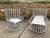 Light Gray Mid 20th Century Russell Woodard Patio Chaise and Lounge Chair, Attributed to Herbert Saiger - Set of 2 For Sale - Image 8 of 8