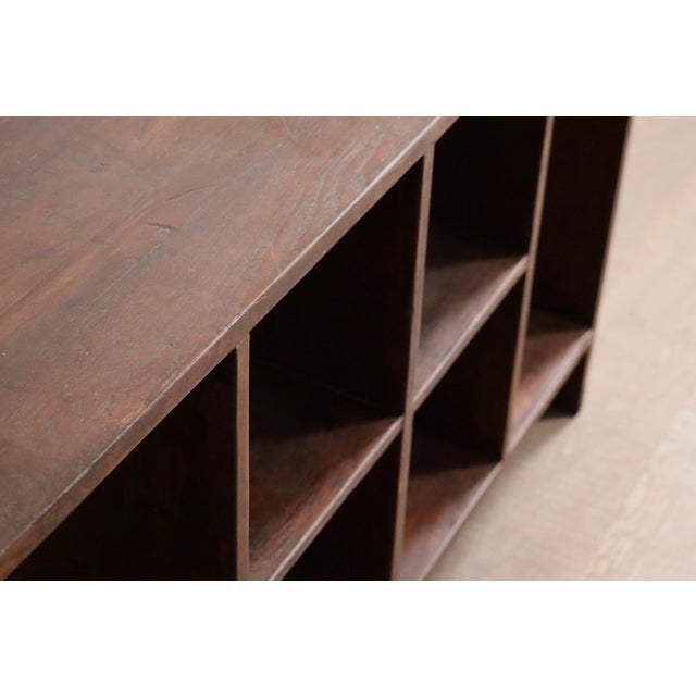 1950s PJ-R-27-a 6-Hole File Rack by Pierre Jeanneret for Chandigarh, 1958 For Sale - Image 5 of 18