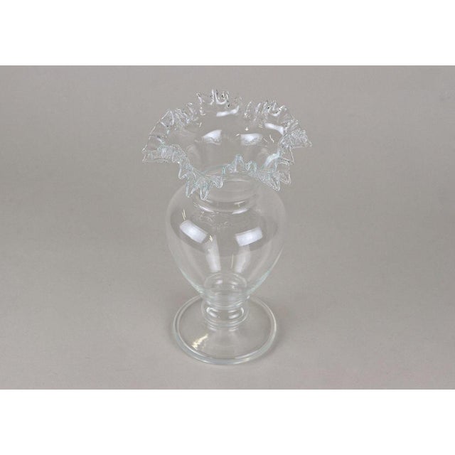 20th Century Art Nouveau Frilly Glass Vase, Austria, 1910s For Sale - Image 16 of 18