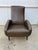 Set of Reclining Lounge Chair with Ottoman in Faux Leather, 1950s For Sale - Image 4 of 16