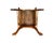 Antique c.1900's Oak Savanarola Chair With Carved North Wind Face For Sale - Image 9 of 10