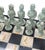 Figurative Fürstenberg Porcelain Chess Set on Marble Board, c.1947. For Sale - Image 3 of 10