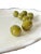1960s Vintage Til Trompe L’Oeil Ceramic Olive Serving Plate, in the Style of Este Ceramiche Made in Japan, 10" For Sale - Image 5 of 11