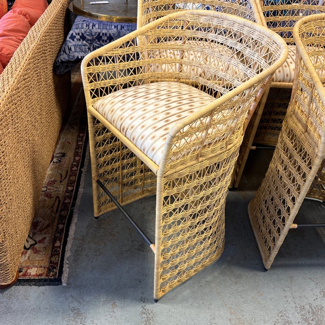 Set of 4 Gabby Libby Bar Stools For Sale In West Palm - Image 6 of 12