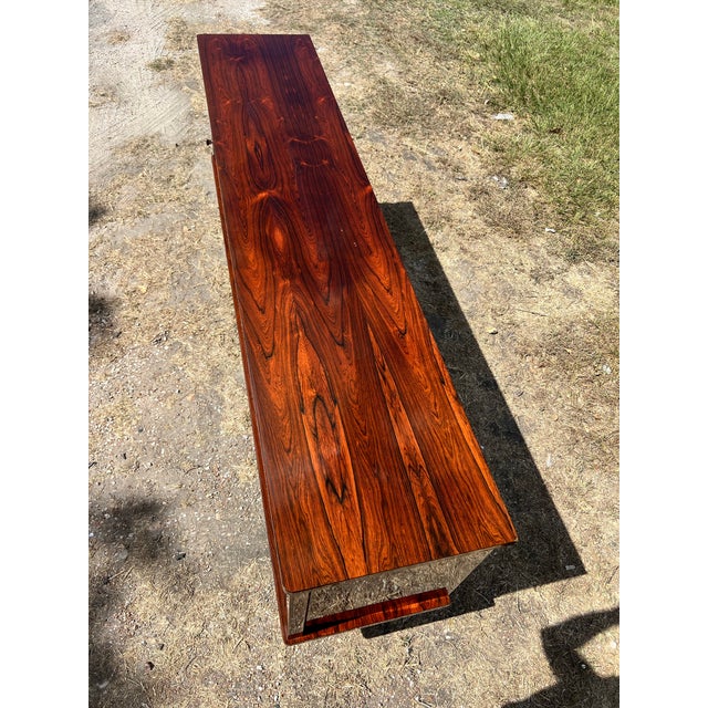 French Art Deco 1930's Macassar Ebony Sideboard For Sale - Image 9 of 12