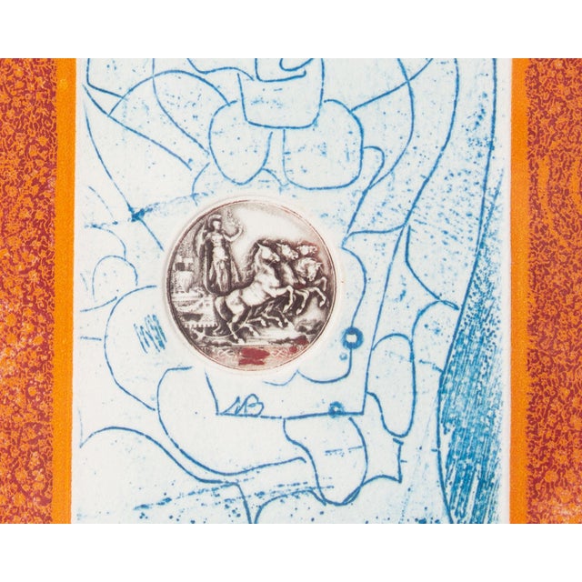 Printmaking Materials “Quadriga” Etching and Aquatint by Martin Barooshian For Sale - Image 7 of 8