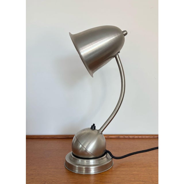 1920s Art Deco Desk Lamp by W.H. Gispen for Daalderop, 1920s For Sale - Image 5 of 12