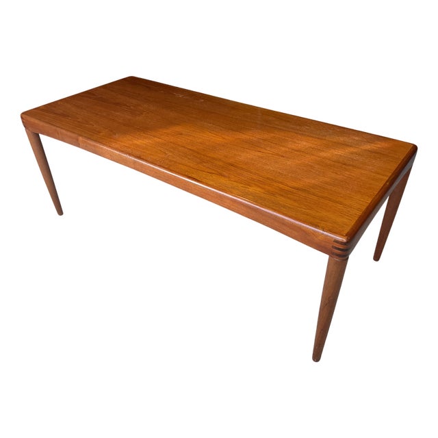 Vintage Danish Teak Coffee Table by Henry Klein for Bramin For Sale