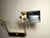 Available two pieces. a superb and most stylish double sconce attributed to "luci milano-italy", rarest "leonardo"...