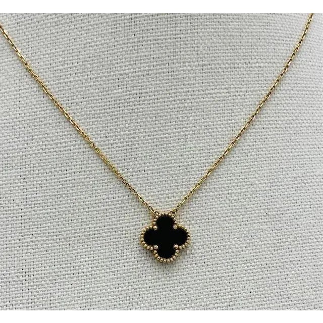 2010s Authentic Van Cleef & Arpels Vintage Alhambra Pendant For Sale - Image 5 of 8