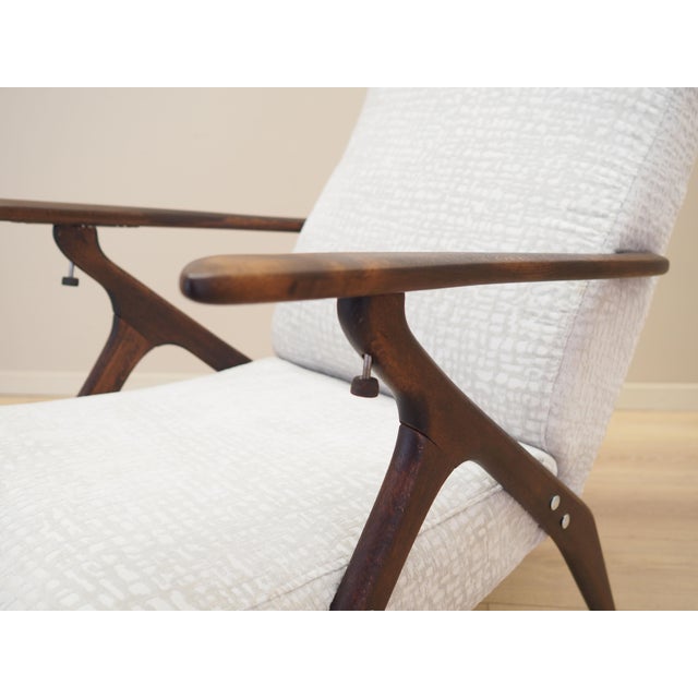 Beech Armchair, Italy, 1970s For Sale - Image 10 of 18