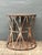 Brown Vintage Patinated Metal Table Pedestal For Sale - Image 8 of 12