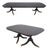Stickley Flame Mahogany Double Pedestal Dining Table For Sale