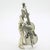 Vintage Italian Genuine Silver Cellist Large Figurine from Arezzo Toscane, 1970s For Sale - Image 3 of 18